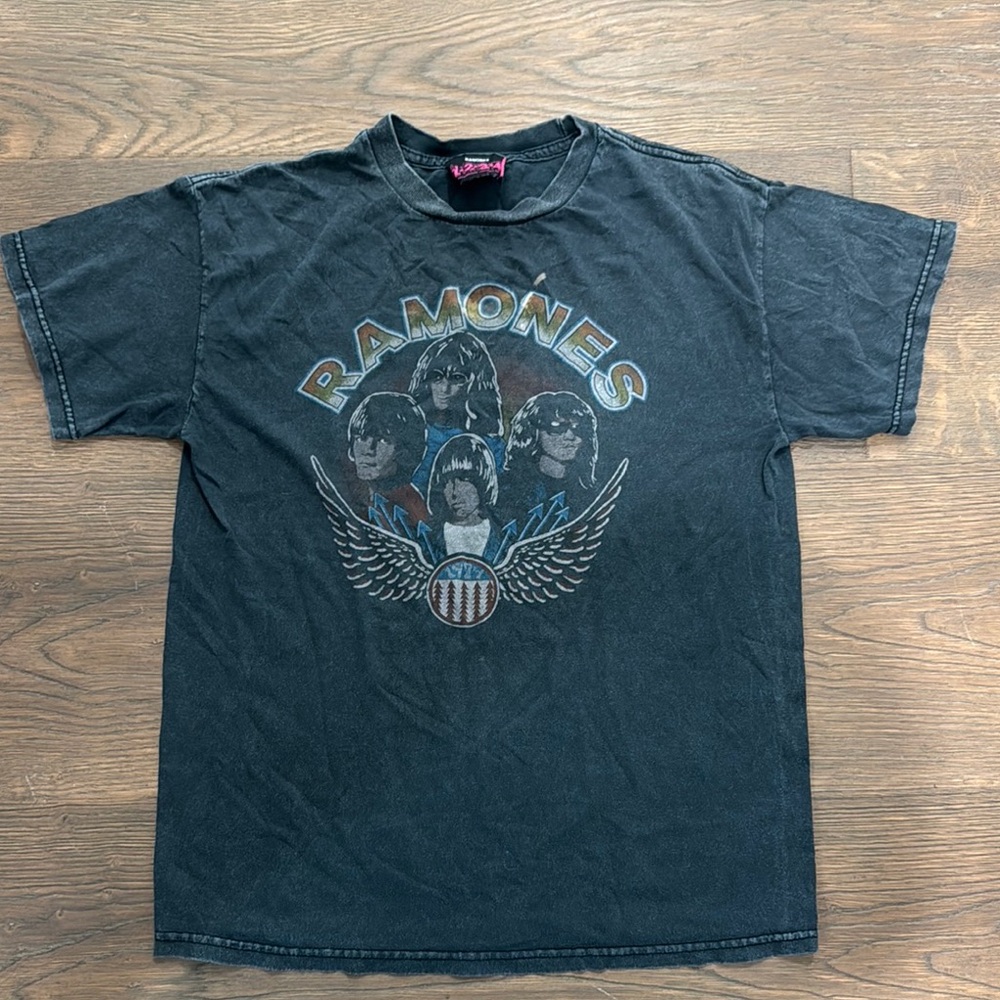 Ramones Black Graphic Tee